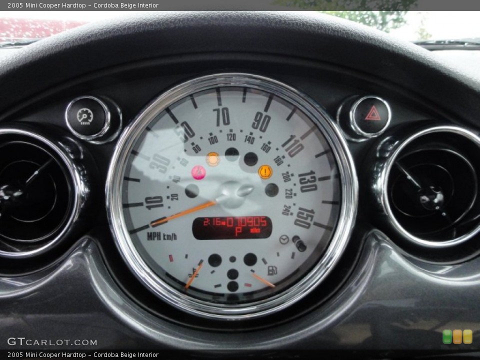 Cordoba Beige Interior Gauges for the 2005 Mini Cooper Hardtop #52332186