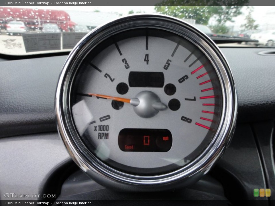 Cordoba Beige Interior Gauges for the 2005 Mini Cooper Hardtop #52332267