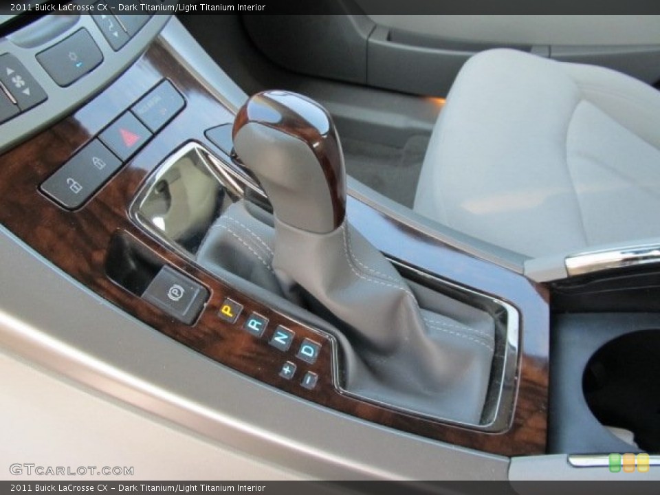 Dark Titanium/Light Titanium Interior Transmission for the 2011 Buick LaCrosse CX #52335858
