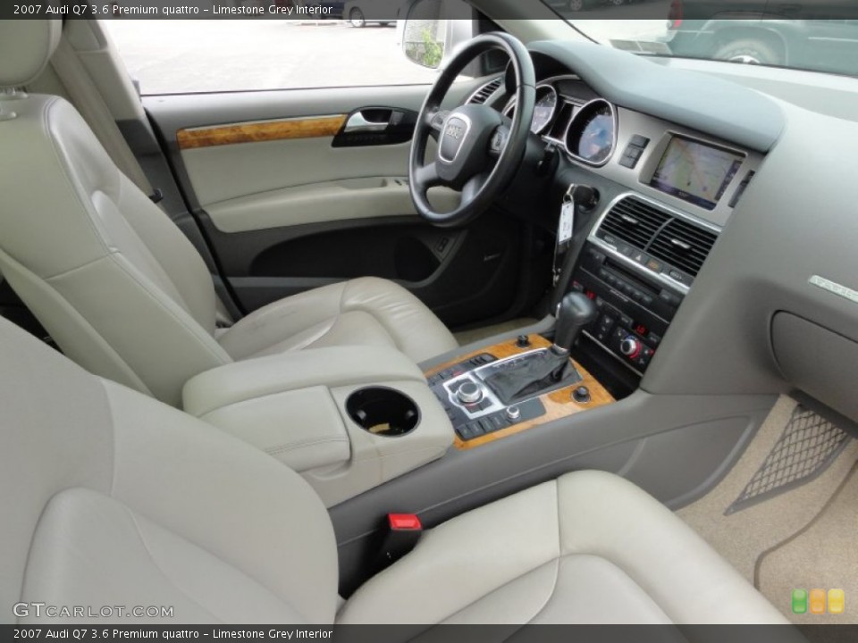 Limestone Grey Interior Photo for the 2007 Audi Q7 3.6 Premium quattro #52336980