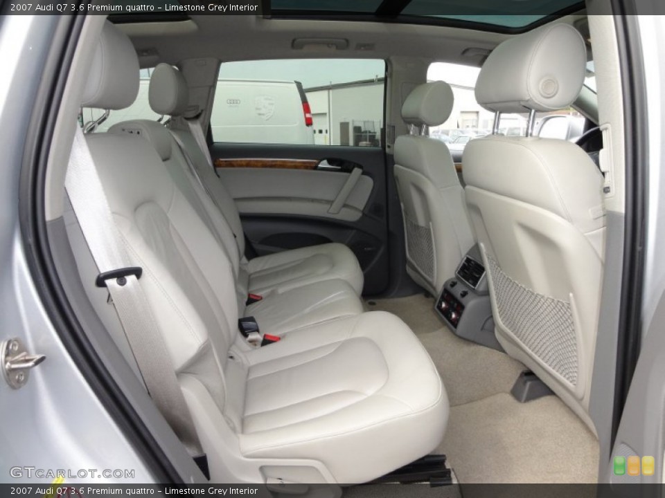 Limestone Grey Interior Photo for the 2007 Audi Q7 3.6 Premium quattro #52337022