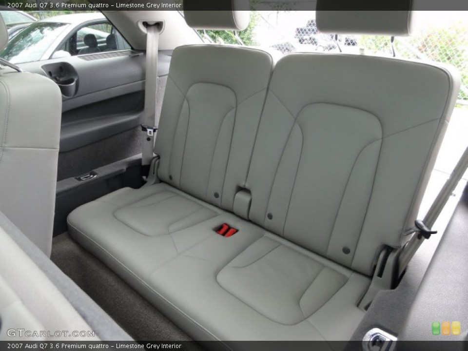 Limestone Grey Interior Photo for the 2007 Audi Q7 3.6 Premium quattro #52337067
