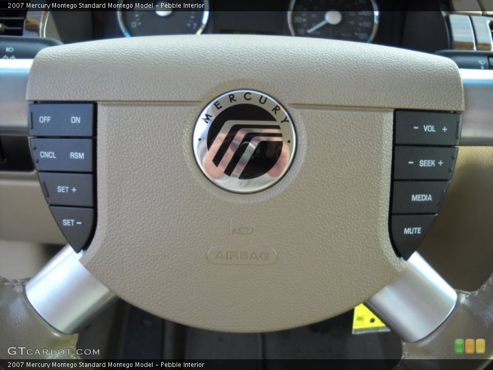 Pebble Interior Steering Wheel for the 2007 Mercury Montego  #52339665