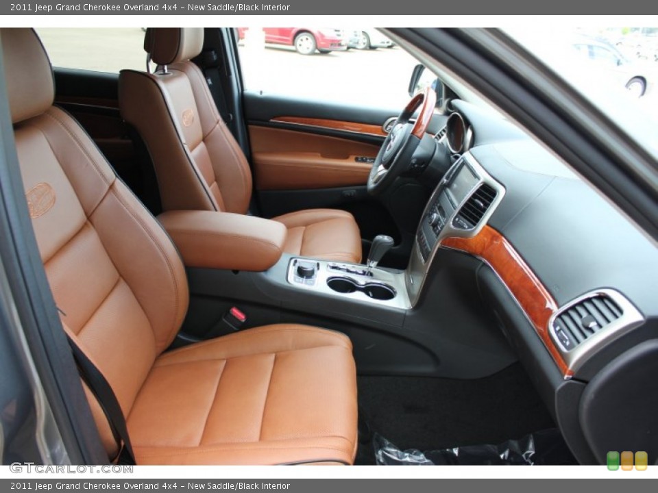 New Saddle/Black Interior Photo for the 2011 Jeep Grand Cherokee Overland 4x4 #52340358