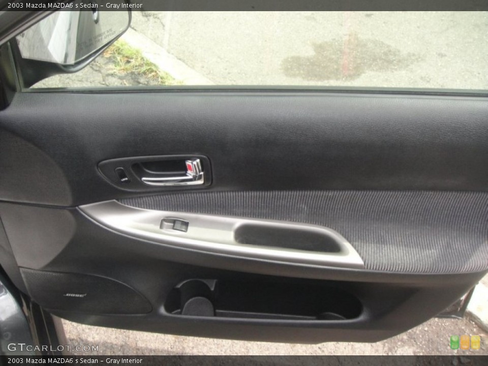 Gray Interior Door Panel for the 2003 Mazda MAZDA6 s Sedan #52340409