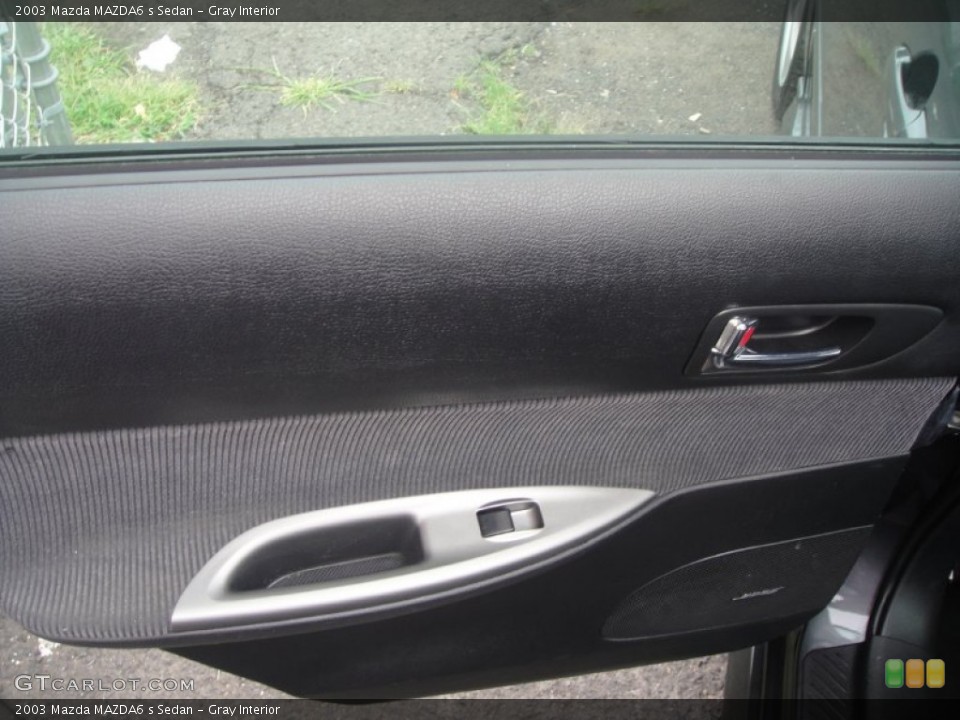 Gray Interior Door Panel for the 2003 Mazda MAZDA6 s Sedan #52340424