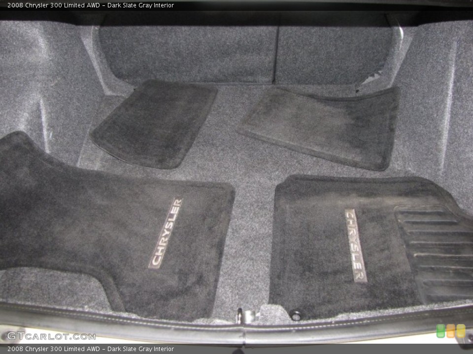 Dark Slate Gray Interior Trunk for the 2008 Chrysler 300 Limited AWD #52341051