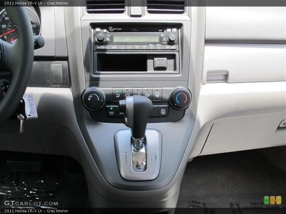 Gray Interior Controls for the 2011 Honda CR-V LX #52341975