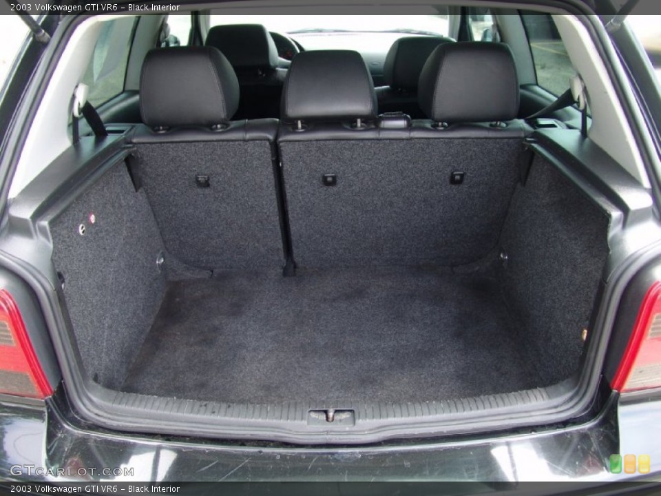 Black Interior Trunk for the 2003 Volkswagen GTI VR6 #52342500