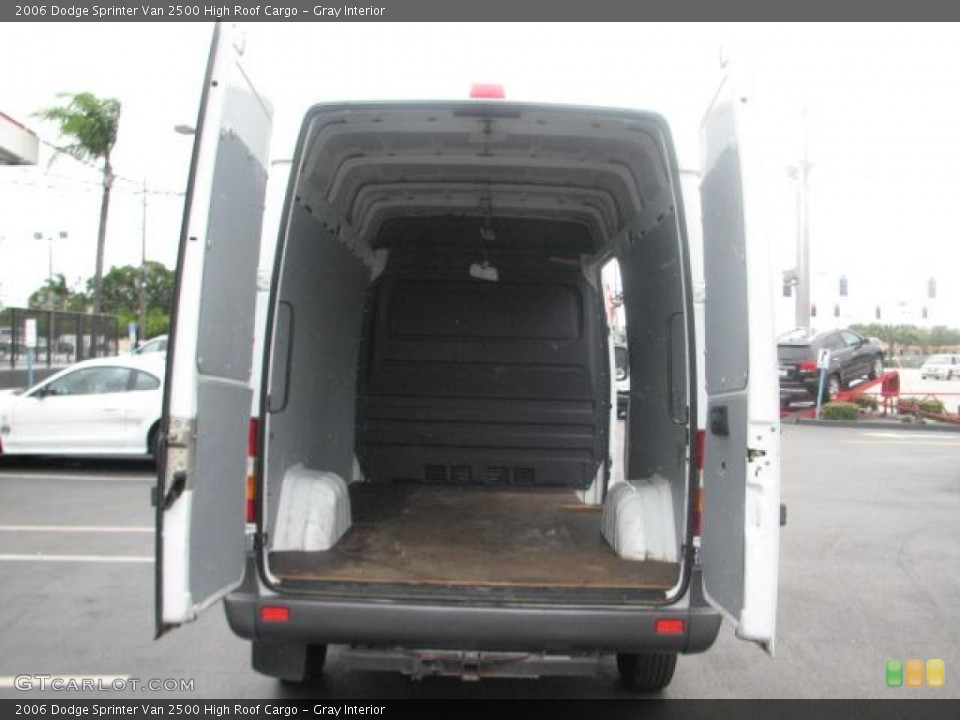 Gray Interior Trunk for the 2006 Dodge Sprinter Van 2500 High Roof Cargo #52342788
