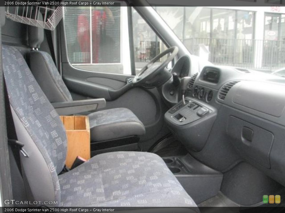 Gray Interior Photo for the 2006 Dodge Sprinter Van 2500 High Roof Cargo #52342803