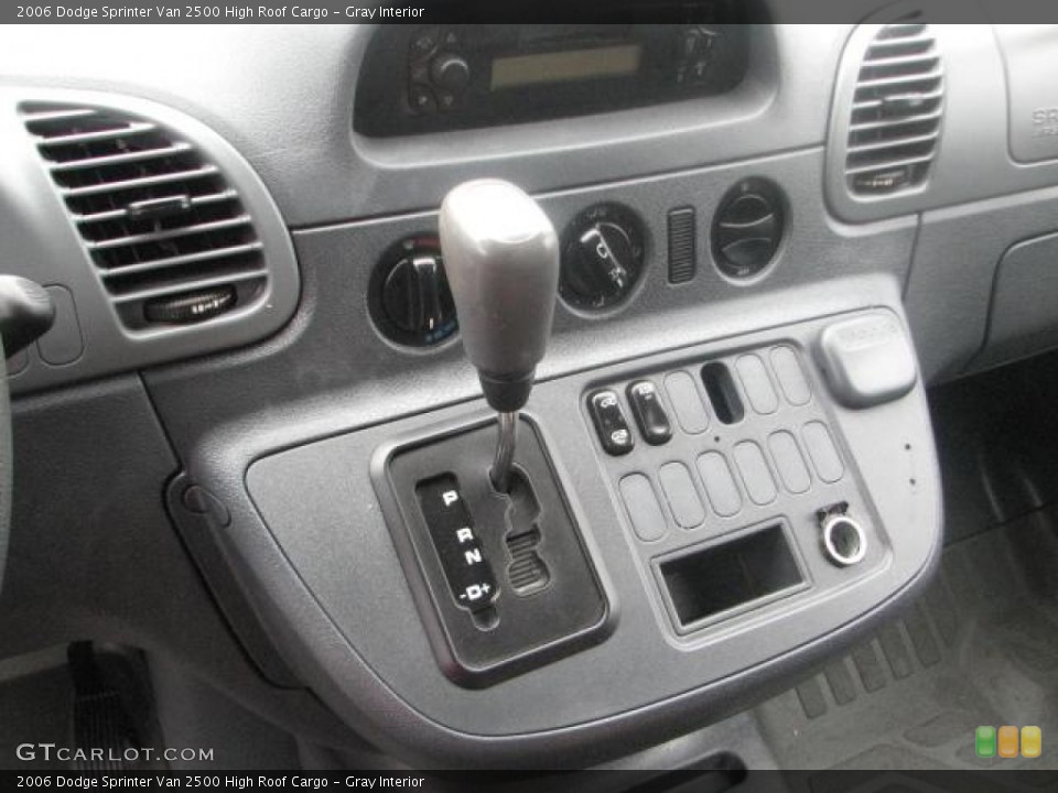 Gray Interior Transmission for the 2006 Dodge Sprinter Van 2500 High Roof Cargo #52342845