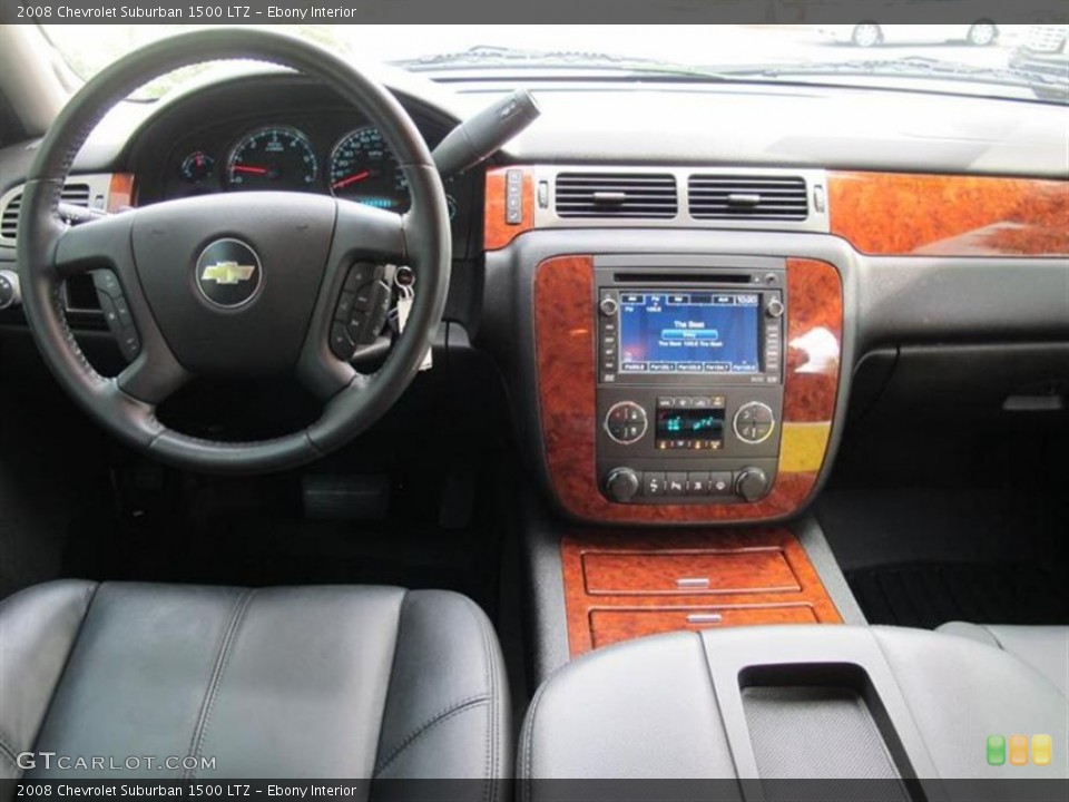 Ebony Interior Dashboard for the 2008 Chevrolet Suburban 1500 LTZ #52342986
