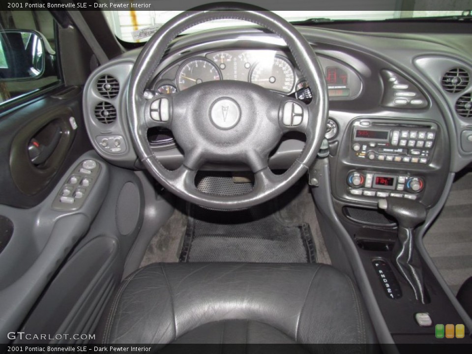 Dark Pewter Interior Controls for the 2001 Pontiac Bonneville SLE #52344255