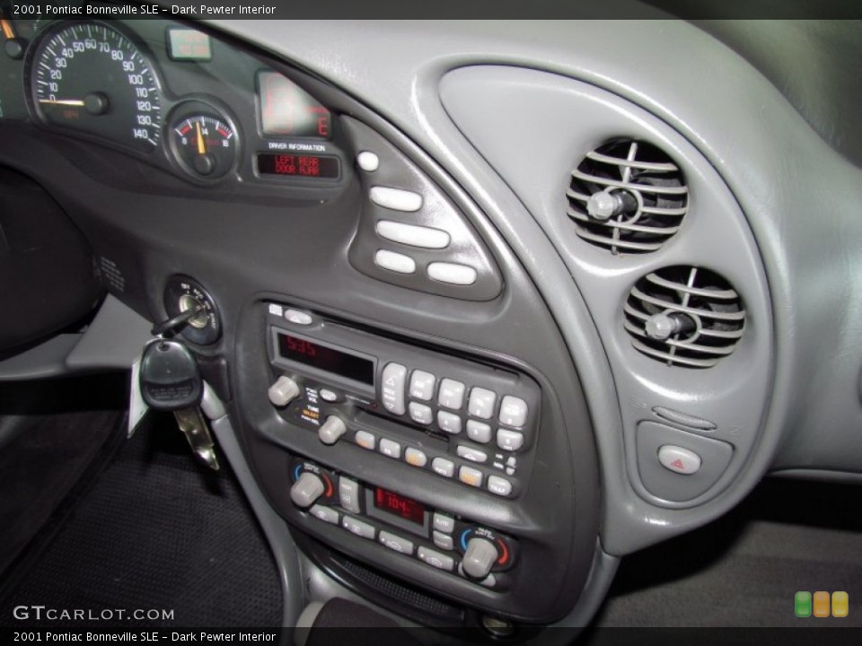 Dark Pewter Interior Controls for the 2001 Pontiac Bonneville SLE #52344270