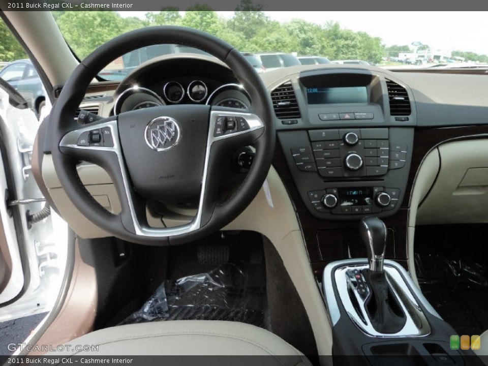 Cashmere Interior Dashboard for the 2011 Buick Regal CXL #52344747