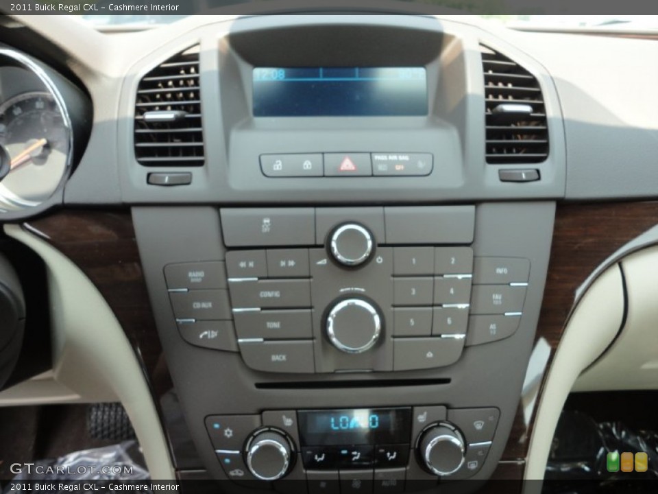 Cashmere Interior Controls for the 2011 Buick Regal CXL #52344855