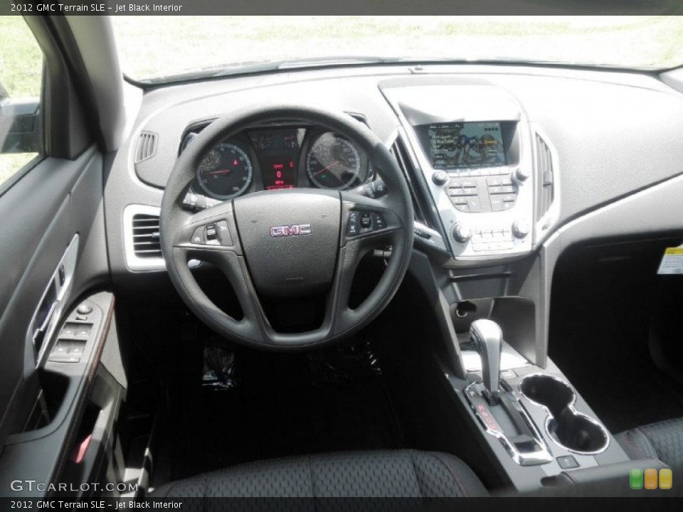 Jet Black Interior Dashboard for the 2012 GMC Terrain SLE #52345749