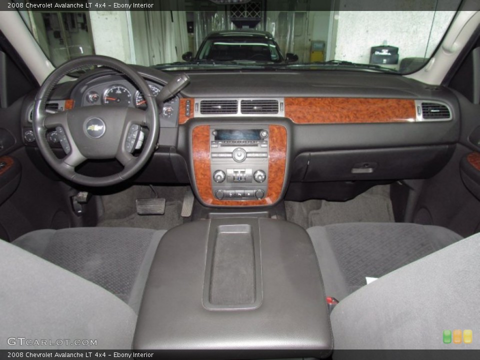 Ebony Interior Dashboard for the 2008 Chevrolet Avalanche LT 4x4 #52346574