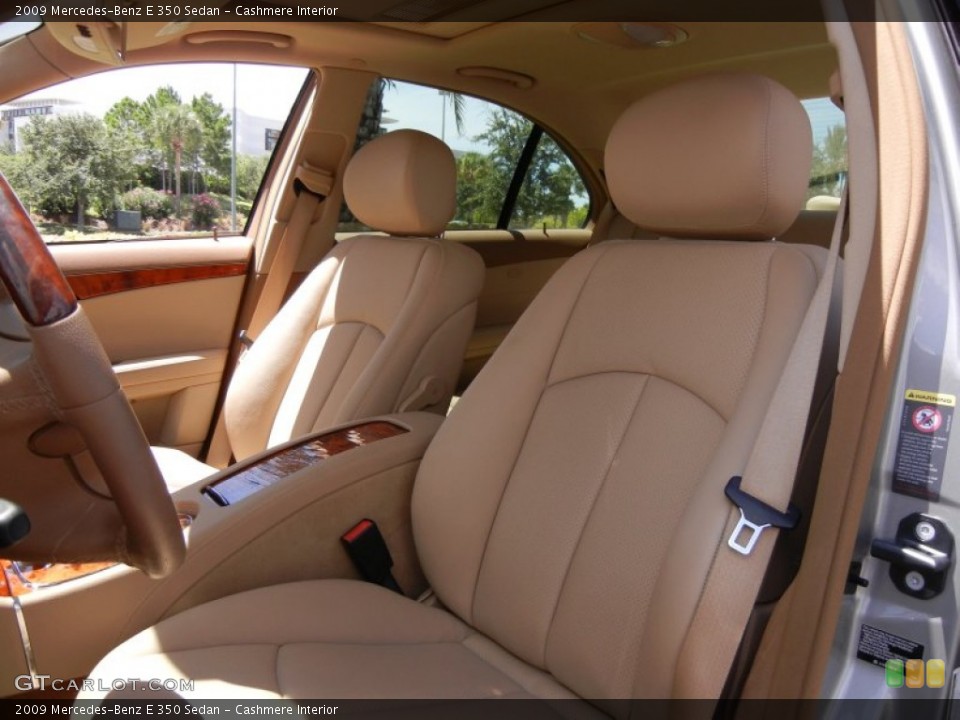 Cashmere Interior Photo for the 2009 Mercedes-Benz E 350 Sedan #52350219