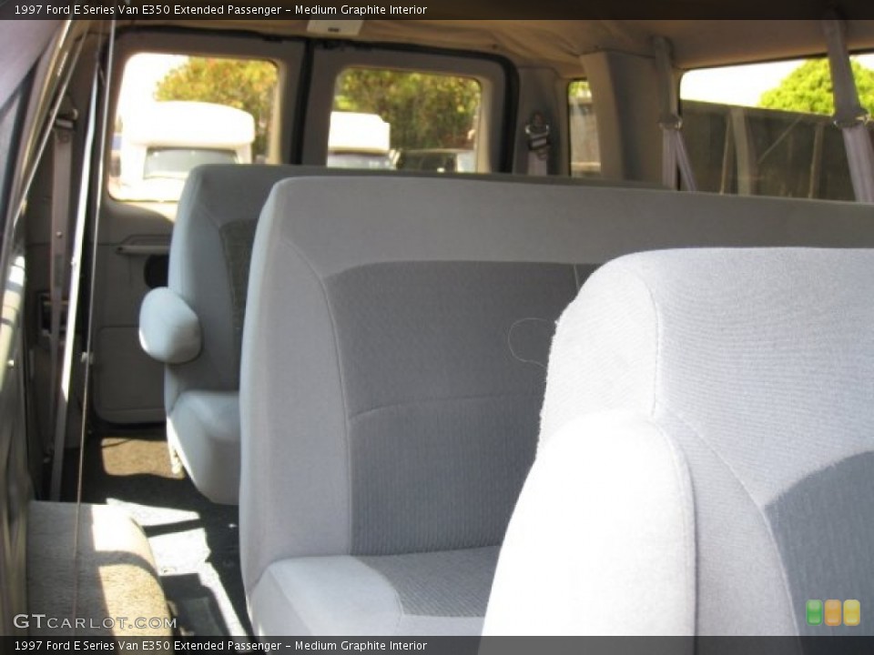 Medium Graphite Interior Photo for the 1997 Ford E Series Van E350 Extended Passenger #52351908