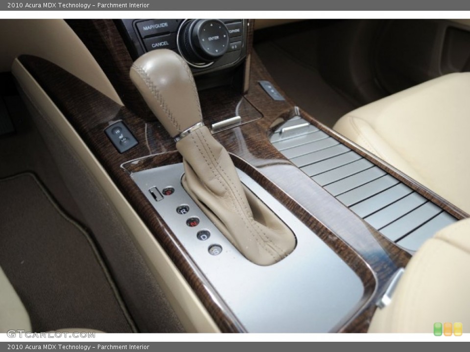 Parchment Interior Transmission for the 2010 Acura MDX Technology #52352805