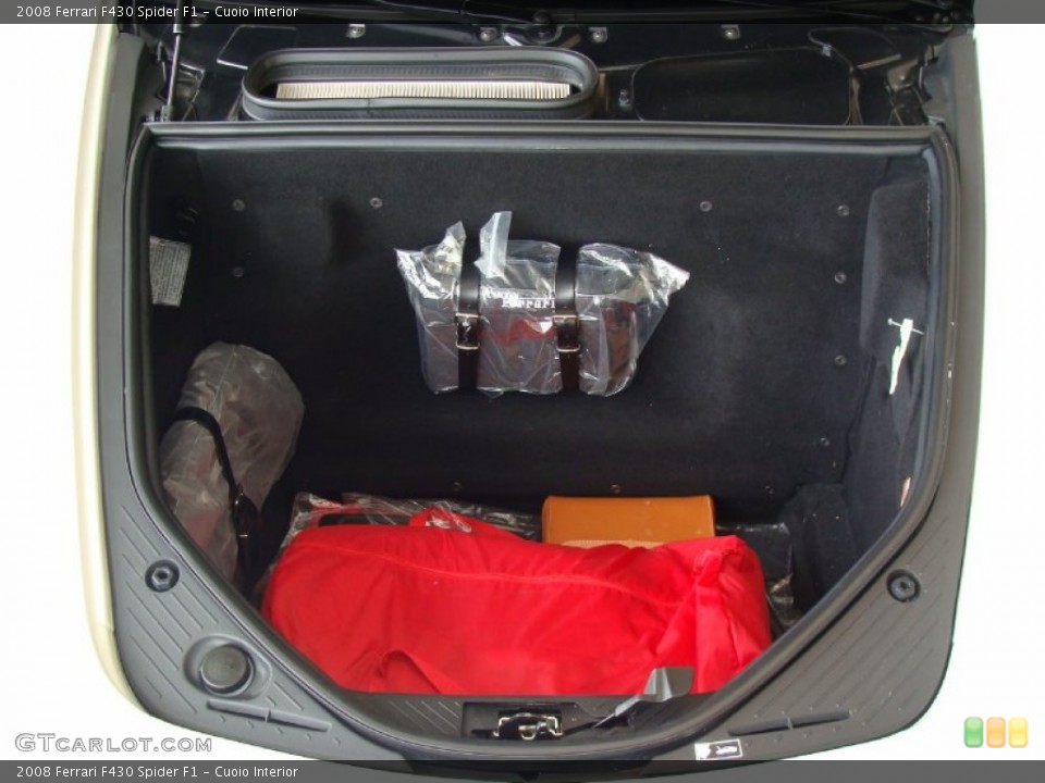 Cuoio Interior Trunk for the 2008 Ferrari F430 Spider F1 #52353585