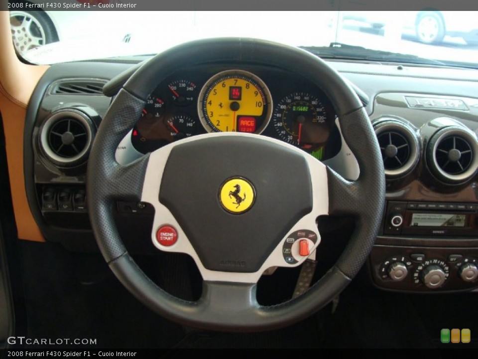 Cuoio Interior Steering Wheel for the 2008 Ferrari F430 Spider F1 #52353762