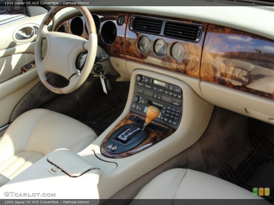 Oatmeal Interior Dashboard for the 1999 Jaguar XK XK8 Convertible #52353924
