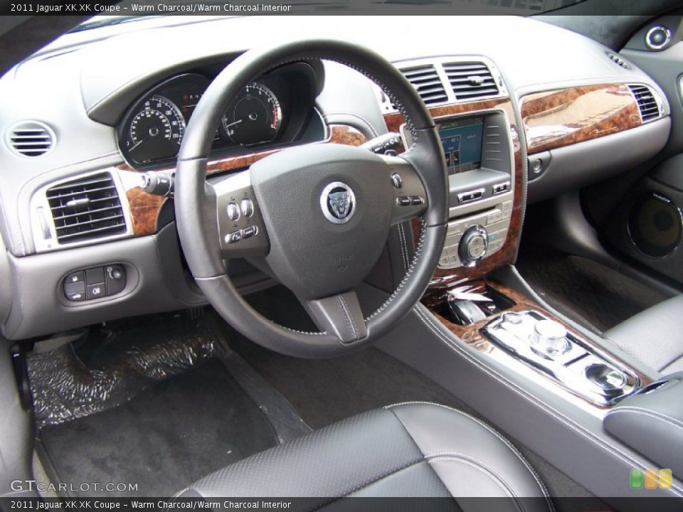 Warm Charcoal/Warm Charcoal Interior Photo for the 2011 Jaguar XK XK Coupe #52354116