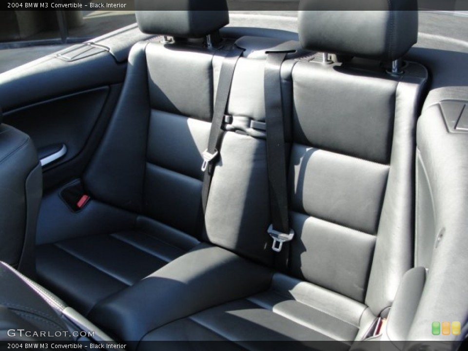 Black Interior Photo for the 2004 BMW M3 Convertible #52354563