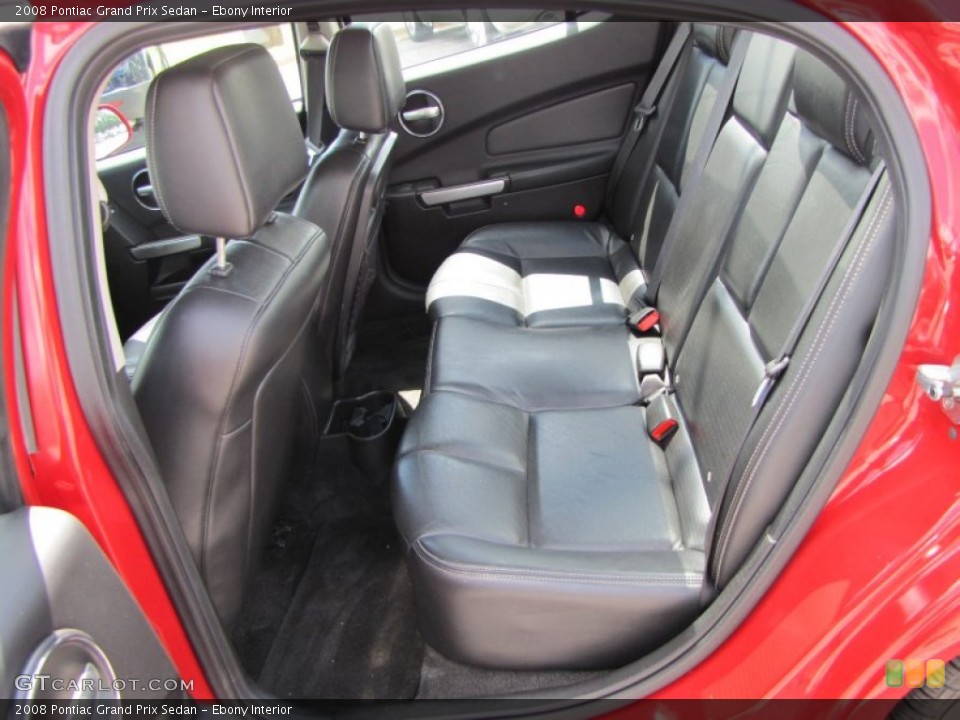 Ebony Interior Photo for the 2008 Pontiac Grand Prix Sedan #52356456