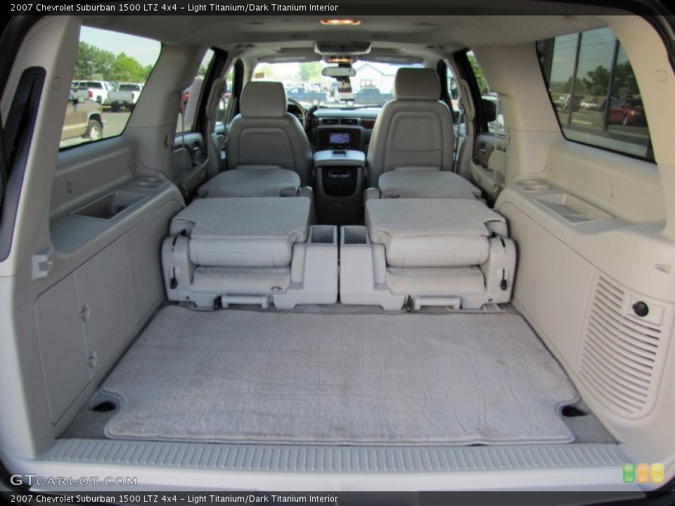 Light Titanium/Dark Titanium Interior Trunk for the 2007 Chevrolet Suburban 1500 LTZ 4x4 #52357800