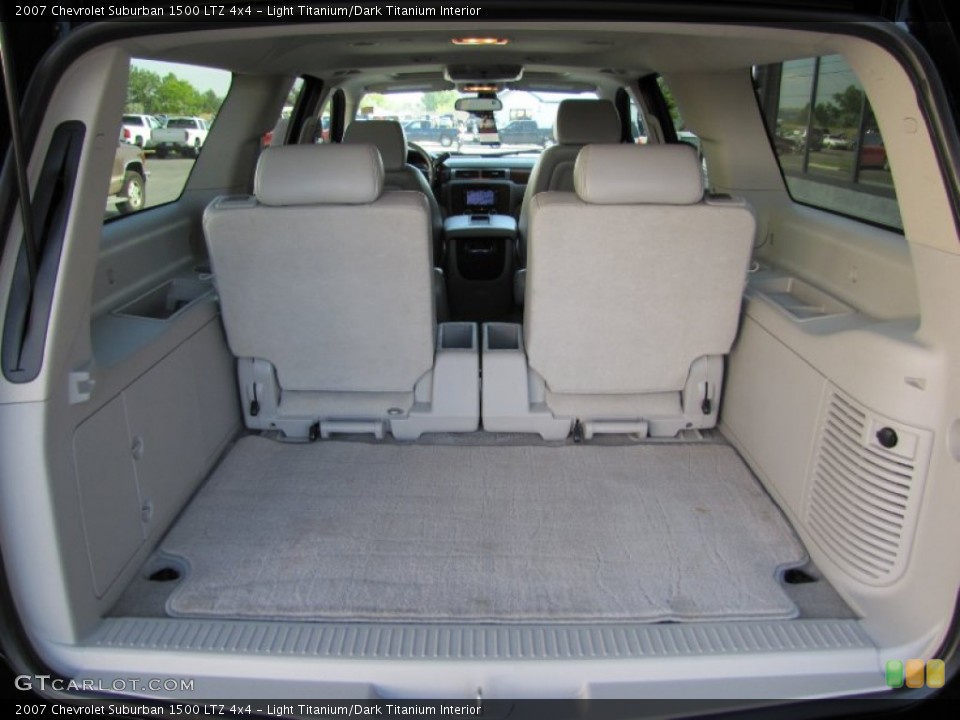 Light Titanium/Dark Titanium Interior Trunk for the 2007 Chevrolet Suburban 1500 LTZ 4x4 #52357809