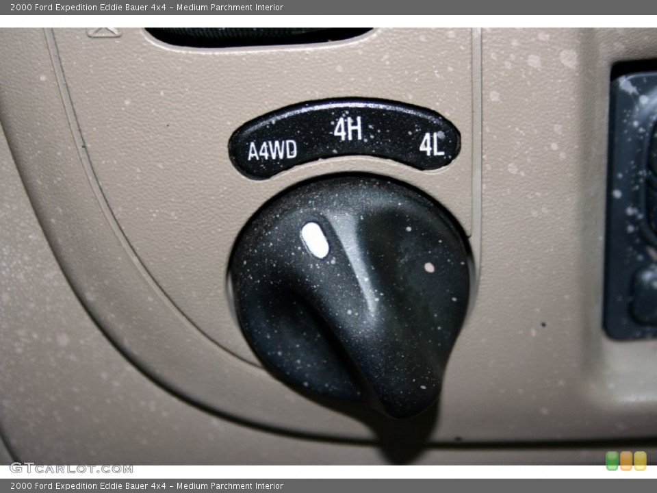 Medium Parchment Interior Controls for the 2000 Ford Expedition Eddie Bauer 4x4 #52357974