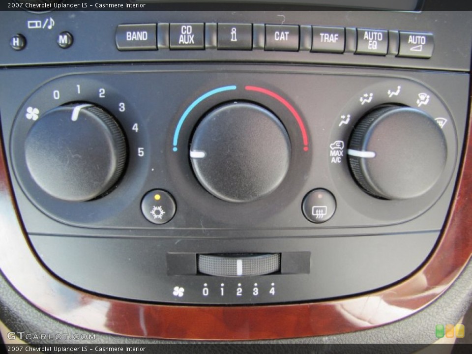 Cashmere Interior Controls for the 2007 Chevrolet Uplander LS #52358388