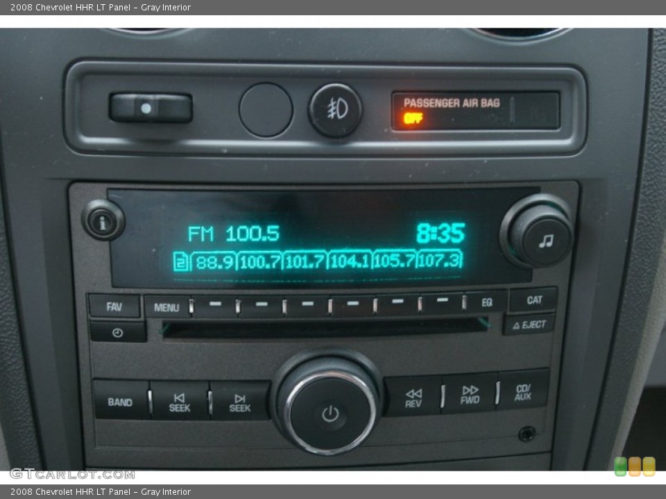 Gray Interior Controls for the 2008 Chevrolet HHR LT Panel #52359837