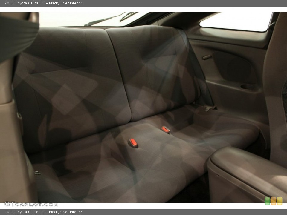 Black/Silver Interior Photo for the 2001 Toyota Celica GT #52360788