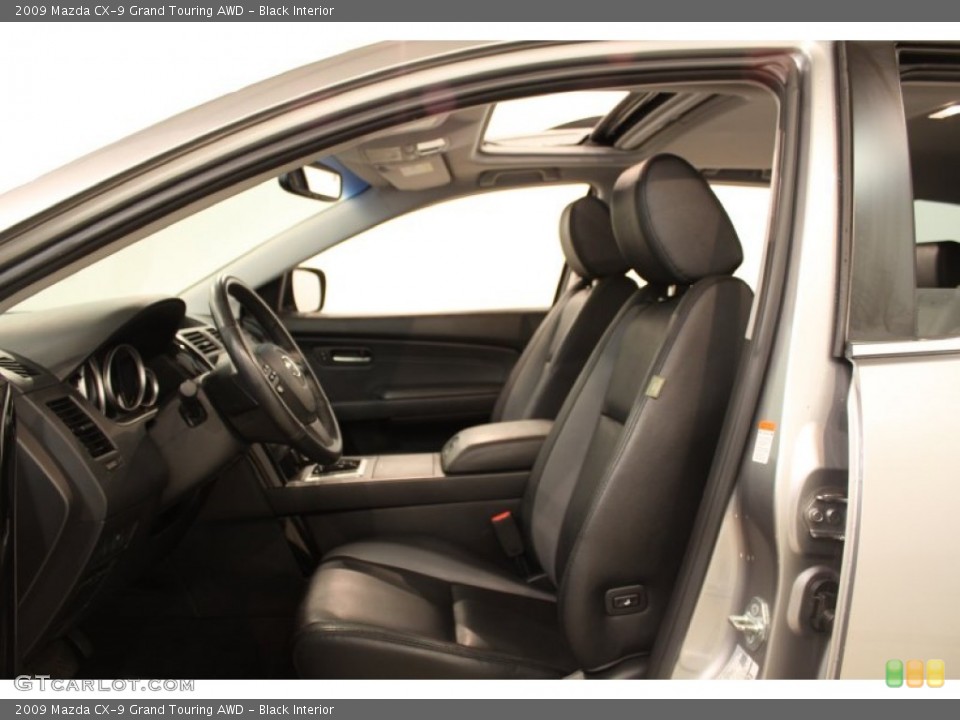 Black Interior Photo for the 2009 Mazda CX-9 Grand Touring AWD #52361127