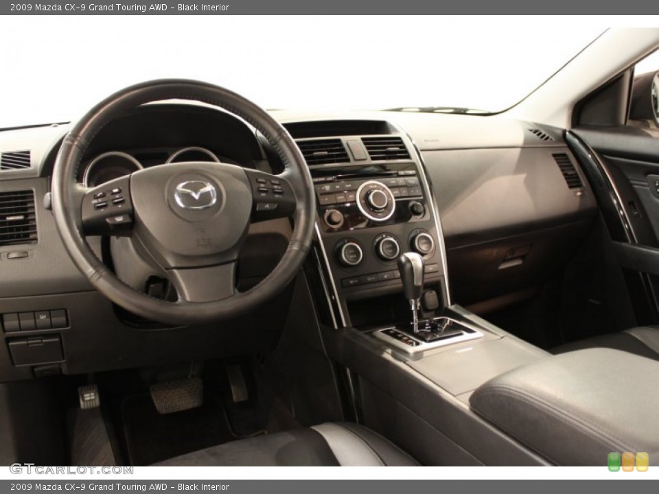 Black Interior Dashboard for the 2009 Mazda CX-9 Grand Touring AWD #52361133