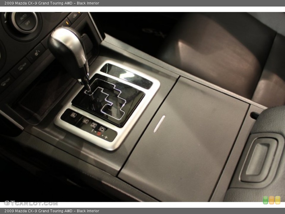 Black Interior Transmission for the 2009 Mazda CX-9 Grand Touring AWD #52361139