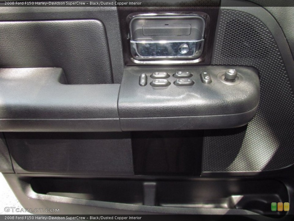 Black/Dusted Copper Interior Controls for the 2008 Ford F150 Harley-Davidson SuperCrew #52362541