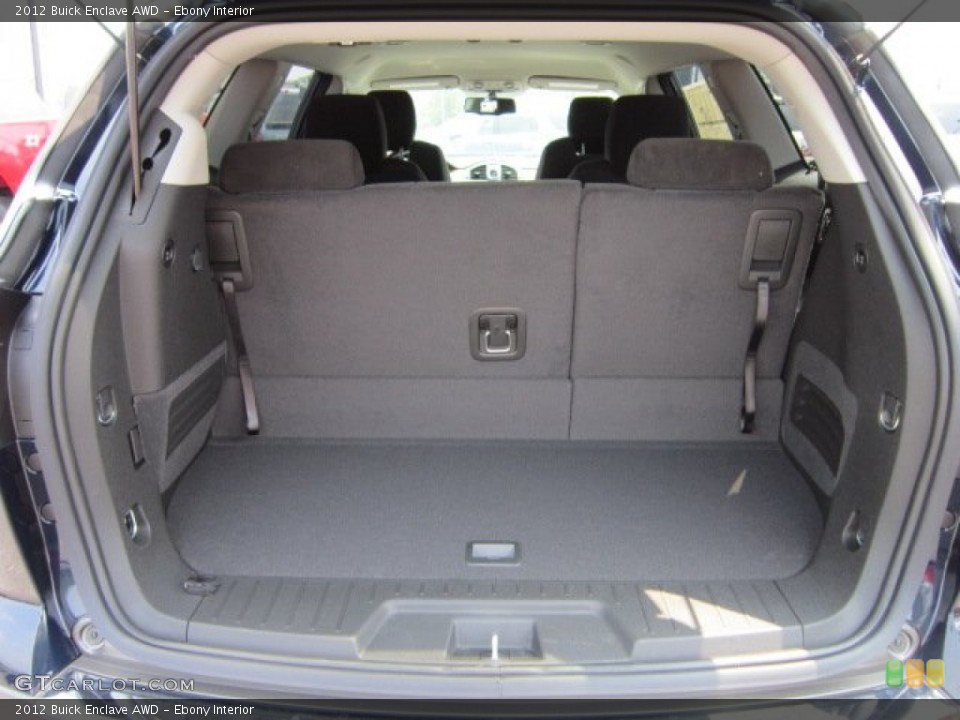Ebony Interior Trunk for the 2012 Buick Enclave AWD #52363792