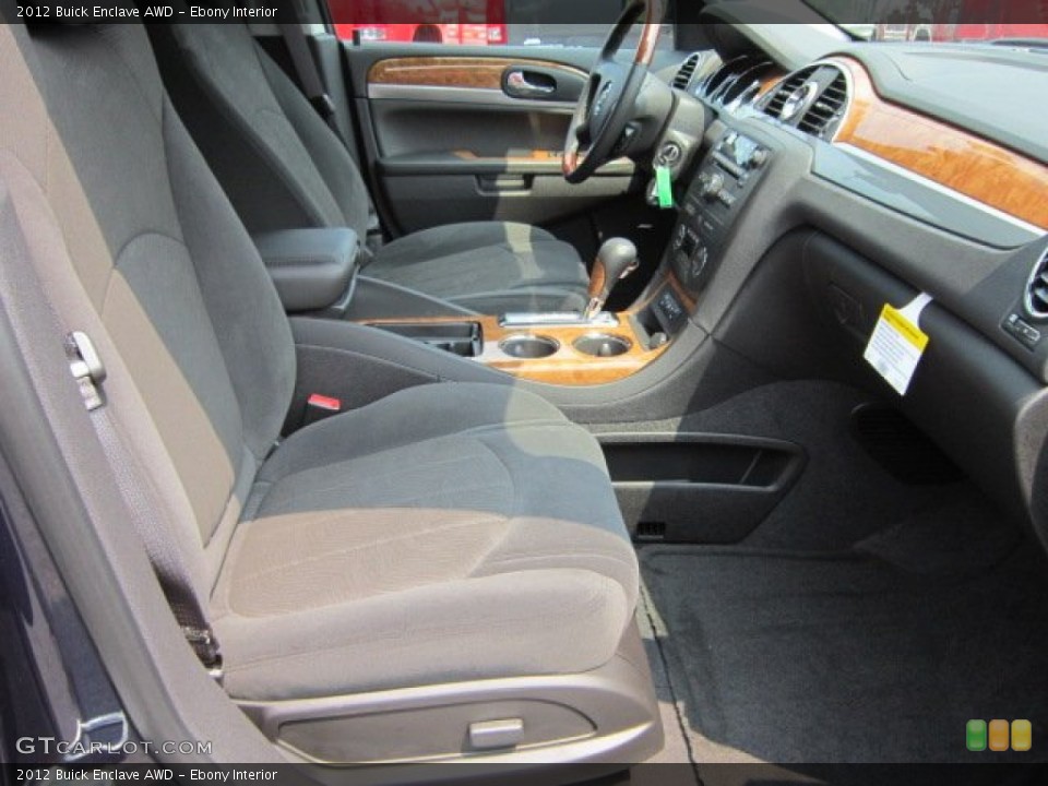 Ebony Interior Photo for the 2012 Buick Enclave AWD #52363822