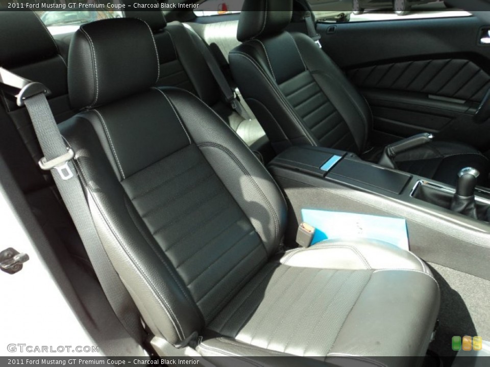 Charcoal Black Interior Photo for the 2011 Ford Mustang GT Premium Coupe #52368316