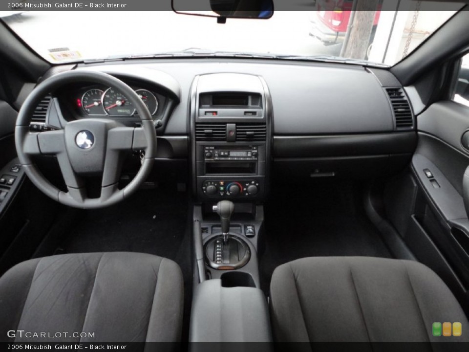 Black Interior Dashboard for the 2006 Mitsubishi Galant DE #52368961