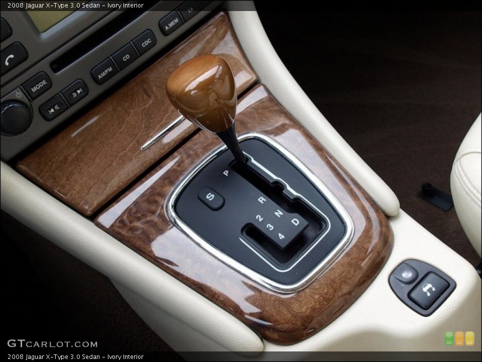 Ivory Interior Transmission for the 2008 Jaguar X-Type 3.0 Sedan #52369885