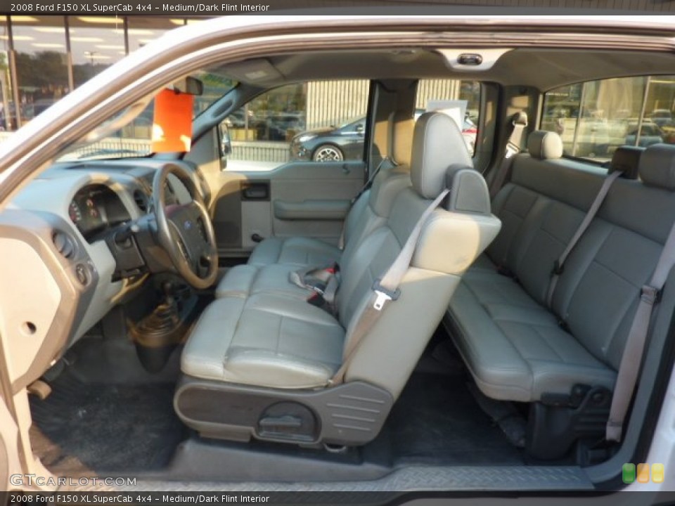 Medium/Dark Flint Interior Photo for the 2008 Ford F150 XL SuperCab 4x4 #52369888
