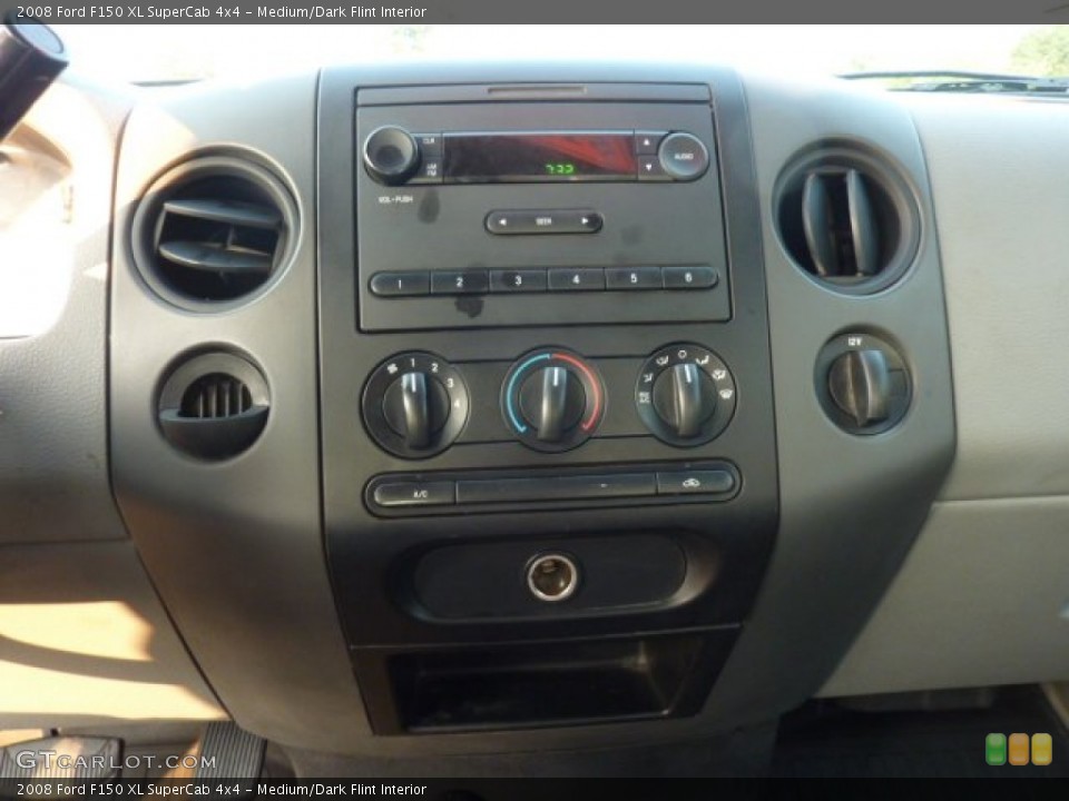 Medium/Dark Flint Interior Controls for the 2008 Ford F150 XL SuperCab 4x4 #52369954