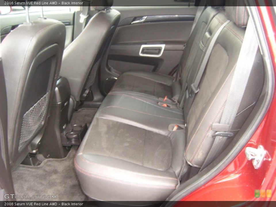 Black Interior Photo for the 2008 Saturn VUE Red Line AWD #52370572